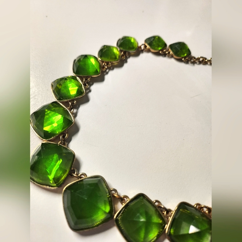 Anne Klein Green Necklace